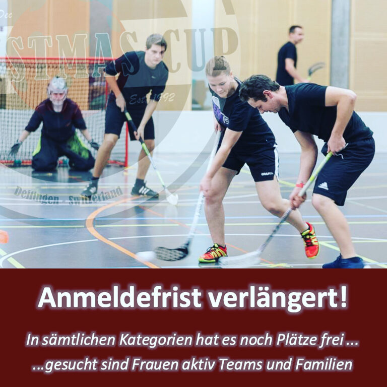 Anmeldefrist verlängert!